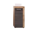 Miniatyrbild 1 av 5: Rootz Bathroom cabinet - Storage cabinet - Brown - 72 x 56 x 34 cm