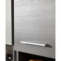 Miniatyrbillede 6 af 7: Rootz Standing Cabinet - Storage Unit - Furniture Piece - Home Organizer - Shelving Solution - Smoke Silver - 30x76x30cm