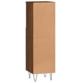 Miniatyrbilde 7 av 11: vidaXL Baderomsskap brun eik 30x30x100 cm konstruert tre