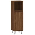 Miniatyrbilde 1 av 11: vidaXL Baderomsskap brun eik 30x30x100 cm konstruert tre