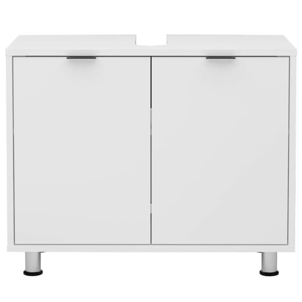 FMD Tvättställsskåp 70x32,9x49,5 cm vit