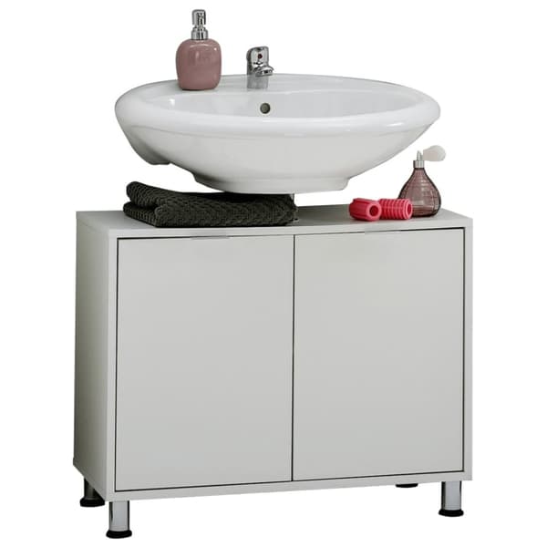 FMD Tvättställsskåp 70x32,9x49,5 cm vit