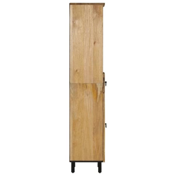 vidaXL badeværelsesskab 38x33x160 cm massivt mangotræ