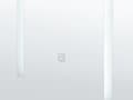 Miniatyrbilde 8 av 9: Baderomsspeilskap i svart glass og treverk med LED 40 x 60 cm Moderne Design