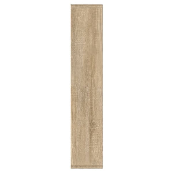vidaXL Peilikaappi LED-valoilla Sonoma-tammi 91x15x76,5 cm -  Kylpyhuoneen kampauspöydät