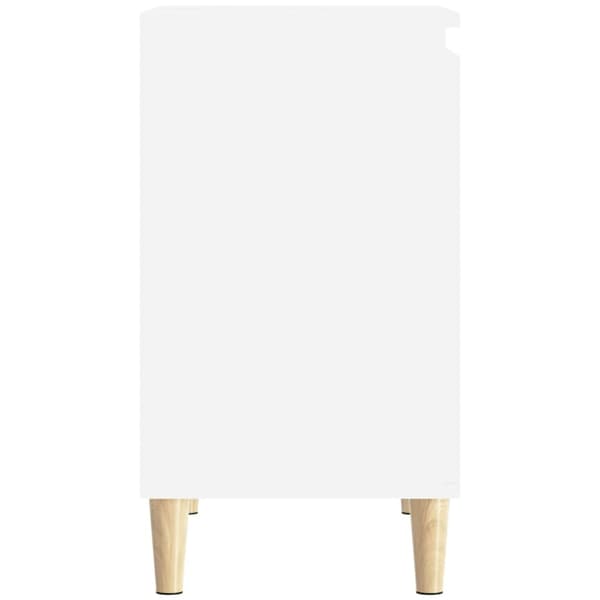 vidaXL Tvättställsskåp vit 58x33x60 cm konstruerat trä -  Badrumsunderskåp