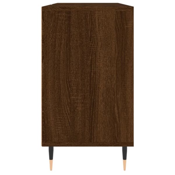 vidaXL Badrumsskåp brun ek 80x33x60 cm konstruerat trä -  Badrumsunderskåp