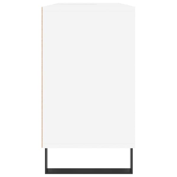 vidaXL Badrumsskåp vit 80x33x60 cm konstruerat trä -  Badrumsunderskåp