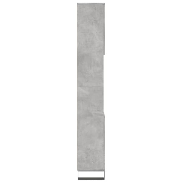 vidaXL Kylpyhuoneen kaappi betoninharmaa 30x30x190 cm tekninen puu -  Kylpyhuoneen kampauspöydät