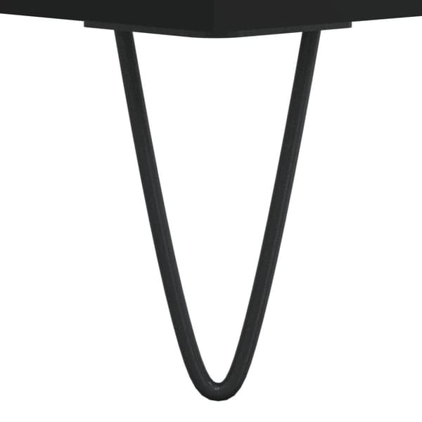 vidaXL Kylpyhuoneen kaappi musta 58x33x60 cm tekninen puu - Kylpyhuoneen kampauspöydät