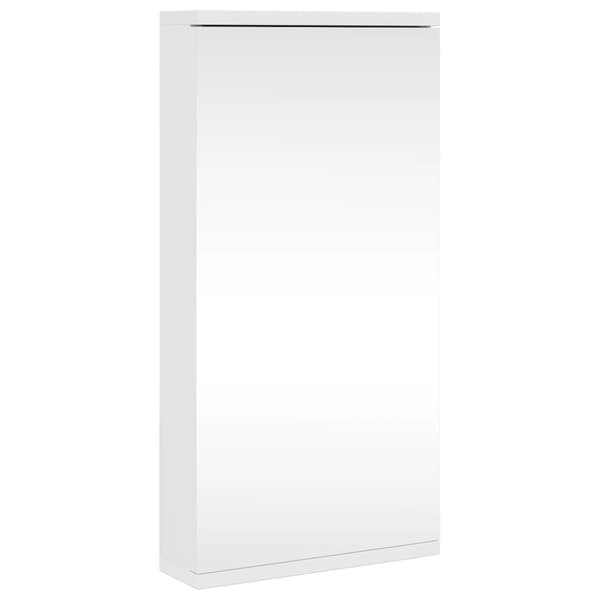 vidaXL Spegelskåp hörn vit 30x24x60 cm -  Badrumsunderskåp