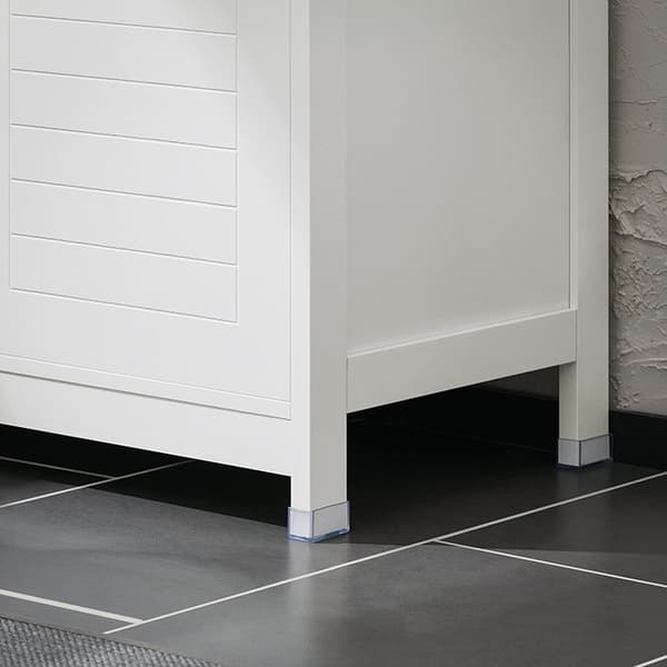 Rootz Modern Badrumsskåp - Skänk - Hallgarderob - Rymlig förvaring - Mångsidig användning - Stabil design - 70cm x 90cm x 35cm