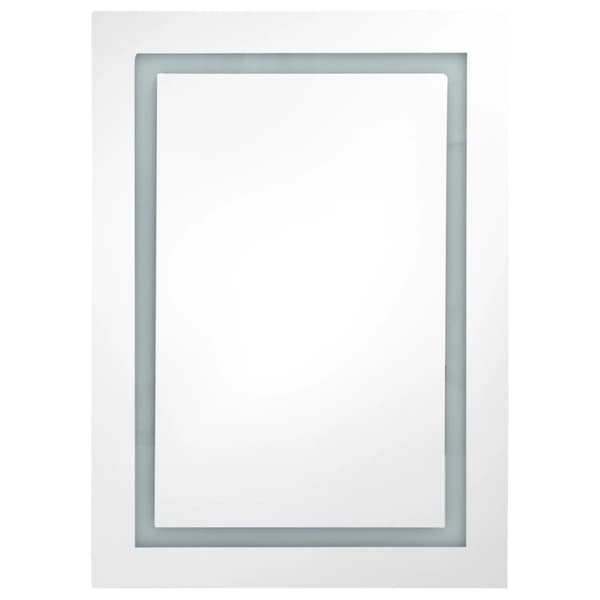 Badrumsskåp med spegel LED 50x13x70 cm - Badrumsskåp - Badrumsspegel - Home & Living