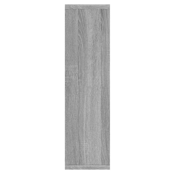 Peilikaappi LED-valoilla harmaa Sonoma 76x15x55 cm - Peilikaappi - Peilikaapit - Home & Living