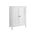 Miniatyrbillede 1 af 7: Rootz Badeværelsesskab - Opbevaringsenhed - Organizer - MDF-plade - Hvid - 60 cm x 80 cm x 30 cm - 87 cm x 36 cm x 19 cm - 12,4 kg - 1 x tilbehørstask