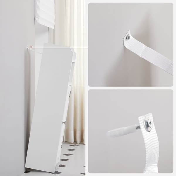 Rootz White -kylpyhuonekaappi - Säilytysjärjestelmä - MDF-huonekalut - Kompakti muotoilu - Kaatumisenestolaite - Helppo koota - 18cm x 20cm x 80cm