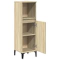 Miniatyrbilde 6 av 11: vidaXL Baderomsskap sonoma eik 30x30x100 cm konstruert tre