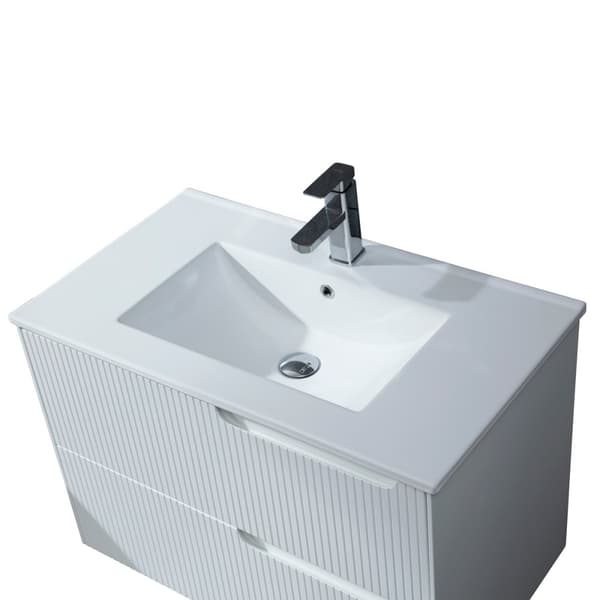 Lykke Allaskaappi Polar Deluxe 80x46x55cm, valkoinen
