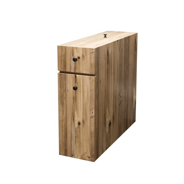 Chic Home Carolina säilytyslaatikosto WC-/kylpytiloihin 19x60xK55 cm, ruskea