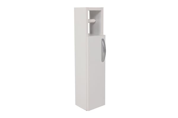 Chic Home Stara säilytyskaappi WC-/kylpytiloihin 15x12xK65 cm, valkoinen