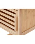 Pikkukuva 9 / 11: Hylly vaalea bambu 36 x 30 x 114 cm neljällä hyllyllä kaapilla kylpyhuoneen moderni tyyli