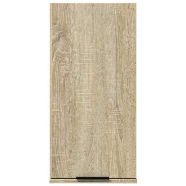 vidaXL væghængt badeværelsesskab 32x20x67 cm sonoma-eg