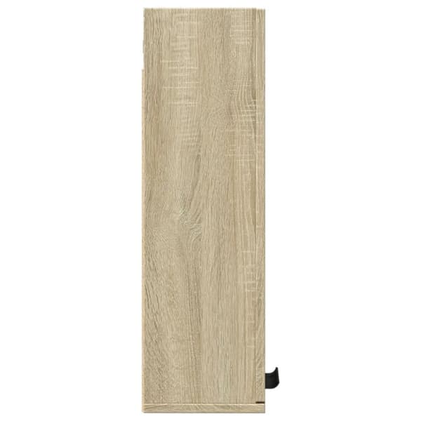 vidaXL væghængt badeværelsesskab 32x20x67 cm sonoma-eg