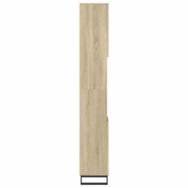 vidaXL Baderomsskap sonoma eik 30x30x190 cm konstruert tre