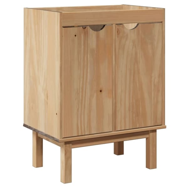 vidaXL Servantskap OTTA 59x40x80 cm heltre furu