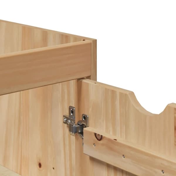 vidaXL Servantskap OTTA 59x40x80 cm heltre furu
