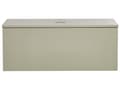 Miniatyrbilde 4 av 10: Servantskap Grønn MDF 100 x 52 cm Veggmontert Riflet front 1 skuff Soft close-funksjon Moderne design Baderomsskap Oppbevaring Bad