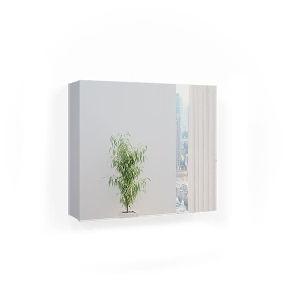 Toalettsskåp Kate, 67x59.2cm, Vit, Vit, Vicco