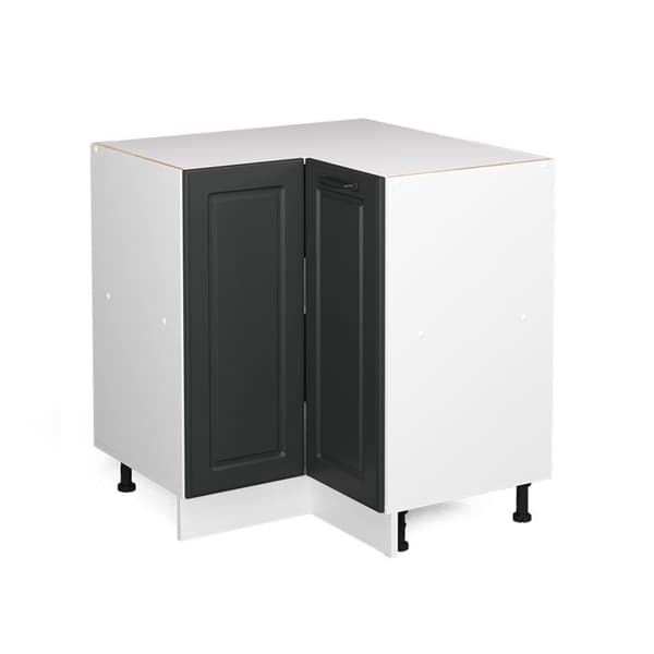 Hörnsoffa R-Line, 75.6cm utan PT, Antracitlandsby, Vit, Vicco