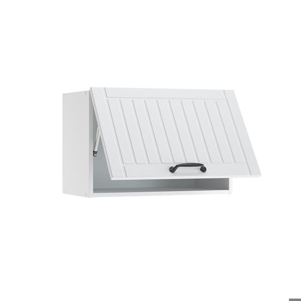 Väggskåp för badrum Fame-Line, 60x40cm Platt, Vit landsbygdsstil, Vit, Vicco