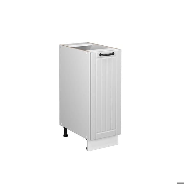 Förvaringsmöbel för badrum Fame-Line, 30x82cm utan PT, Vit landsbygd, Vit, Vicco