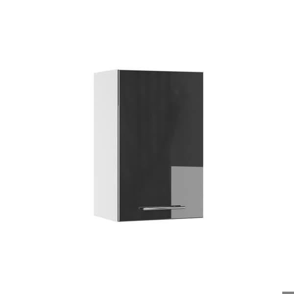 Väggskåp för badrum Fame-Line, 45x72cm, Anthracite Hög glans, Vit, Vicco