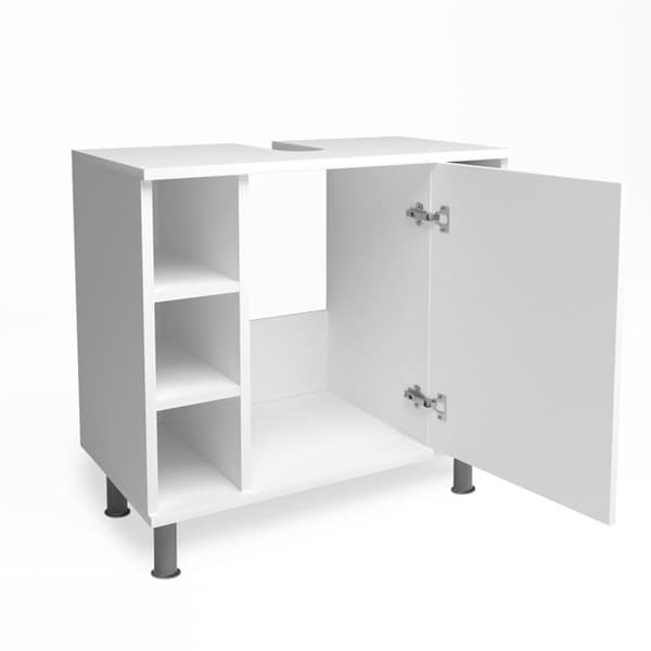Vicco Fynn enkel underdel, Vit, 60 x 54 cm