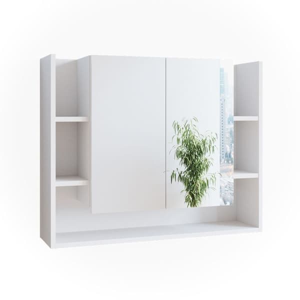 Toalettsskåp Elira, 80.2x64cm, Vit, Vicco