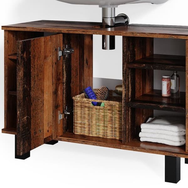 Enkel underskåp Fynn, 80x54cm, Antik trä, Vicco