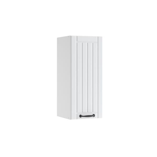 Väggskåp för badrum Fame-Line, 30x72cm, Lantlig vit, Vit, Vicco