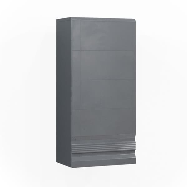 Väggskåp för badrum Freddy, 77x36.4cm, Antracit hög glans, Antracit, Vicco