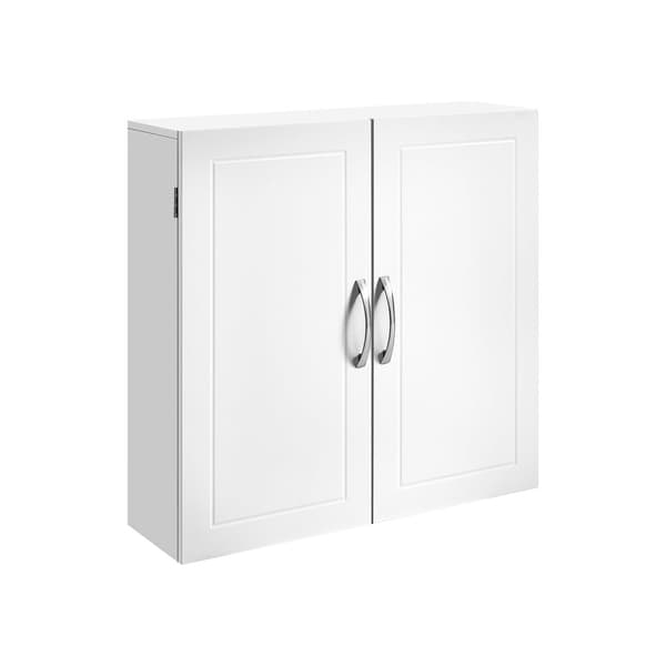 Rootz Badeværelsesskab - MDF Opbevaringsenhed - Organizer - Pladsbesparende - 30cm x 60cm x 60cm
