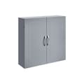 Miniatyrbillede 1 af 7: Rootz Dove Grey Badeværelsesskab - Opbevaringsorganisering - MDF møbel - 18cm x 60cm x 60cm - Letvægts - Nem montering