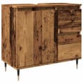 Miniatyrbilde 1 av 11: vidaXL Baderomsskap gammelt tre 65x33x60 cm konstruert tre