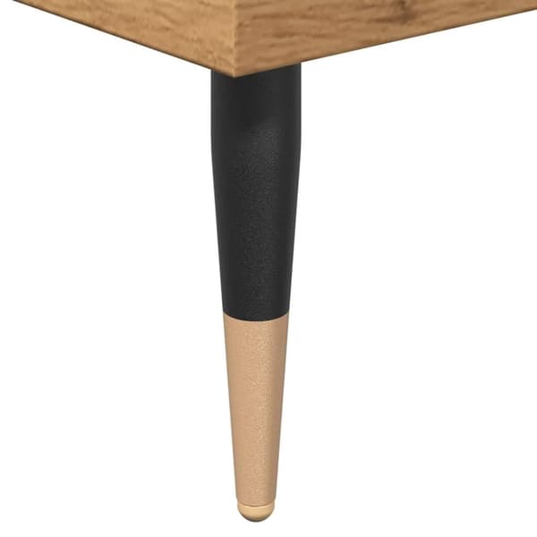 vidaXL Badrumsskåp artisan ek 65x33x60 cm konstruerat trä