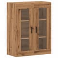 Miniatyrbilde 3 av 11: vidaXL Veggskap artisan eik 69,5x34x90 cm