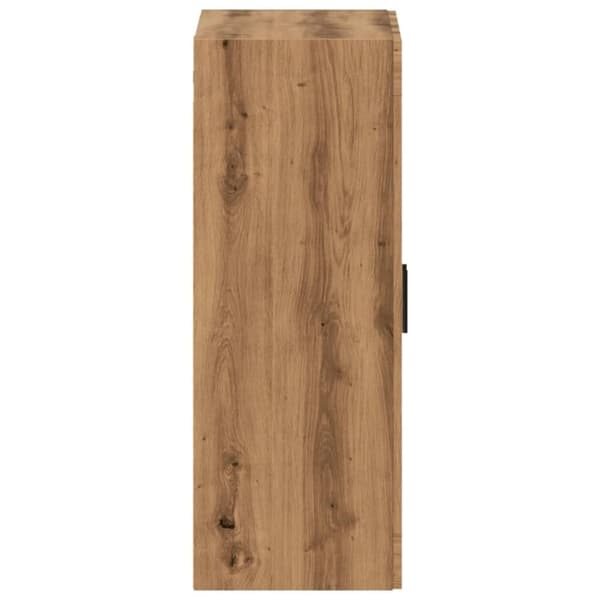 vidaXL Veggskap artisan eik 69,5x34x90 cm