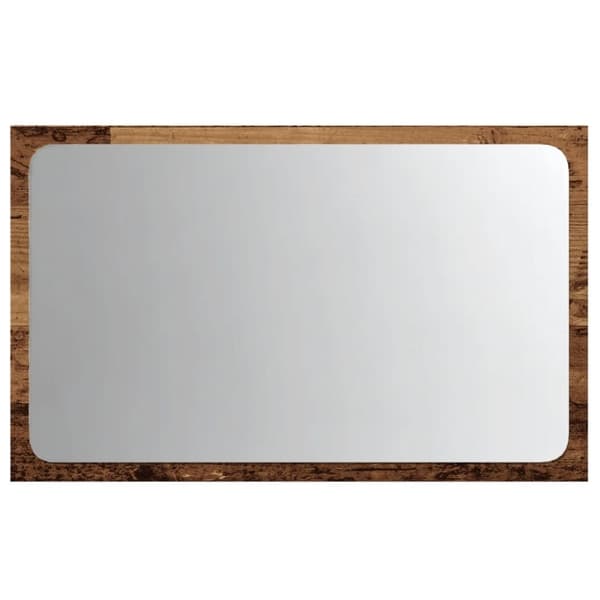 vidaXL badeværelsesspejl med LED-lys 60x8,5x38 cm kunsteg