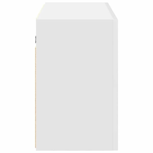 vidaXL Veggskap til baderom hvit 100x25x40 cm konstruert tre