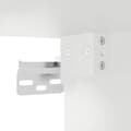 Miniatyrbilde 10 av 11: vidaXL Veggskap til baderom hvit 100x25x40 cm konstruert tre